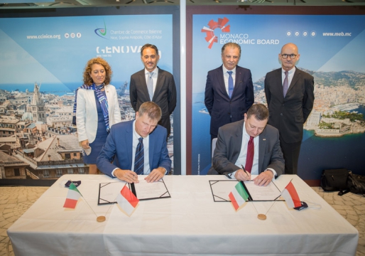 Le MEB pérennise ses liens avec l’Italie lors du salon Monaco Business